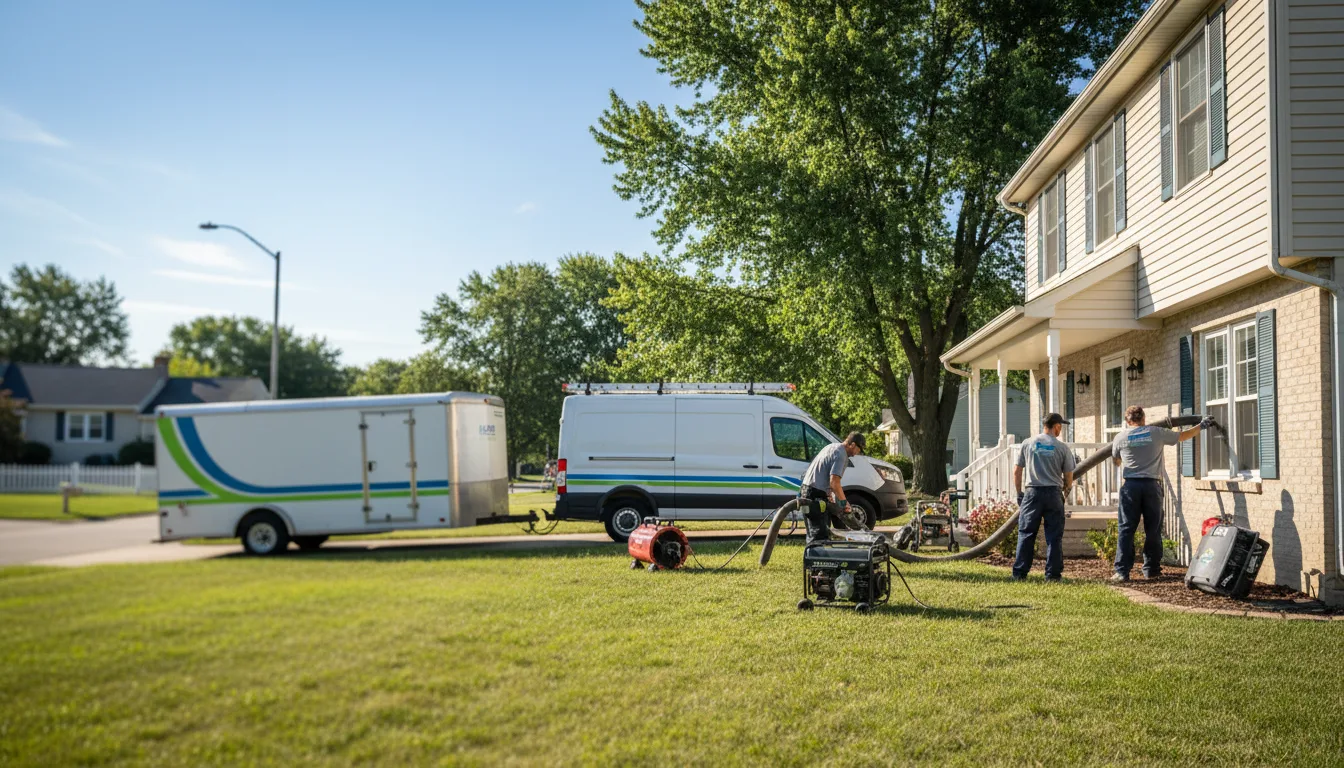 Flooded Basement Restoration And Cleanup With Repair in Grand Marsh, WI near me